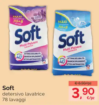 Prodet Soft Detersivo lavatrice 78 lavaggi offerta