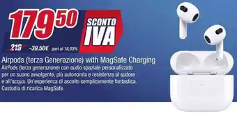 Airpods (terza Generazione) with MagSafe Charging