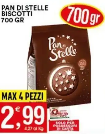 PAN DI STELLE BISCOTTI 700 gr