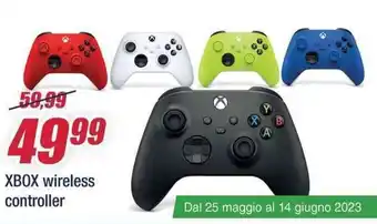 Trony XBOX wireless controller offerta