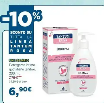 Coop Tantum Detergente Intimo Quotidiano Lenitivo offerta