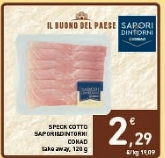 Conad Sapori & Dintorni Conad Speck Cotto offerta
