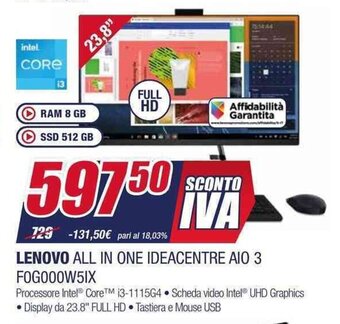 Trony LENOVO IDEAPAD 5 PRO 82SH004NIX offerta