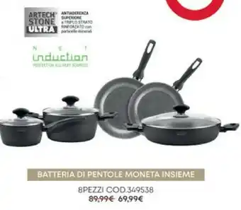 Conforama Batteria Di Pentole Moneta Insieme offerta