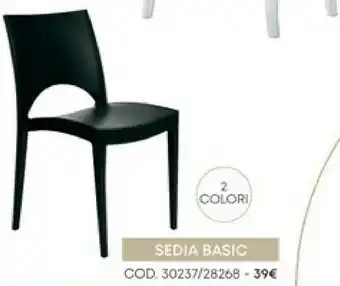 Conforama Sedia Basic offerta