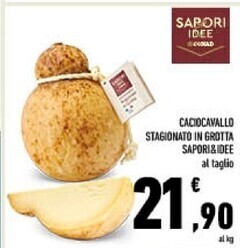 Conad City Conad caciocavallo stagionato in grotta sapori & idee offerta