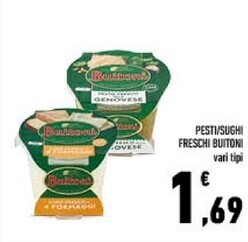 Conad City Buitoni pesto offerta