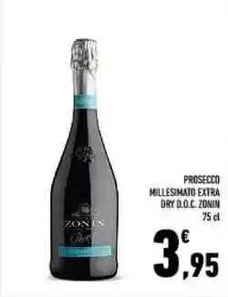 Conad City Zonin prosecco offerta
