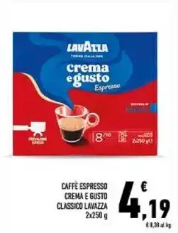 Conad City Lavazza caffè offerta