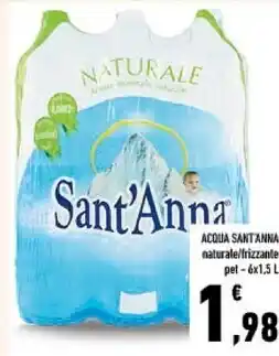 Sant'anna acqua santanna naturale