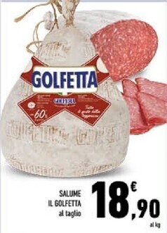 Conad City Golfera salume il golfetta offerta