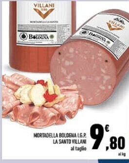 Villani mortadella bologna i.g.p. la santo