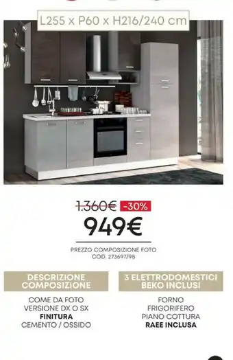 Conforama Beko Descrizione Composizione 3 Elettrodomestici Inclusi offerta