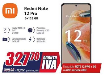 Trony Redmi Note 12 Pro offerta