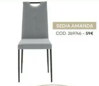 Conforama Sedia Amanda offerta