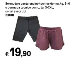 Iper La Grande Brugi bermuda offerta