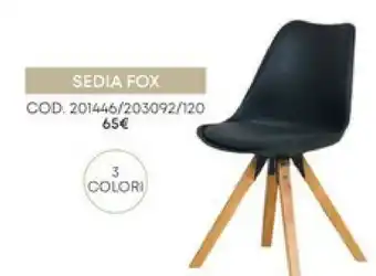 Conforama Fox Sedia offerta