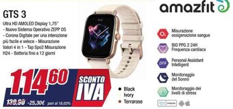 amazfit GTS 3
