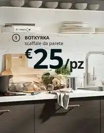 IKEA Botkyrka Scaffale Da Parete offerta