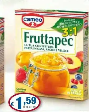 Galassia Cameo Fruttapec 3:1 offerta