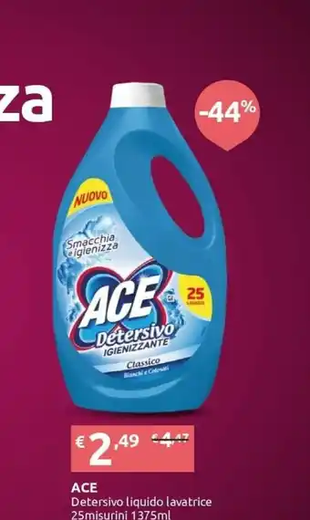 Ipersoap Ace Detersivo Liquido Lavatrice offerta