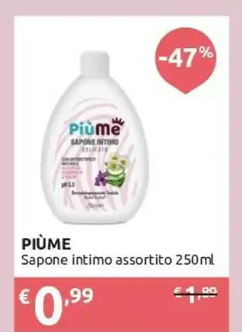 Ipersoap Piume Sapone Intimo 250 Ml offerta