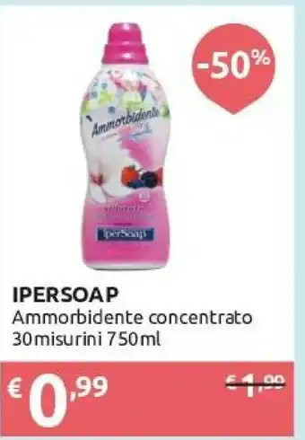 Ipersoap Ipersoap Ammorbidente Concentrato 30 Misurini 750 Ml offerta