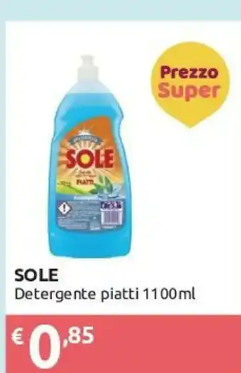 Ipersoap Sole Detergente Piatti 1100 Ml offerta