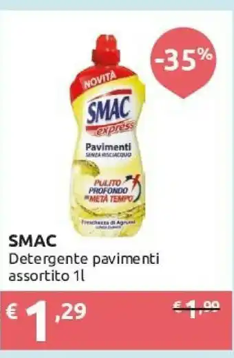 Ipersoap Smac s.p.a. Detergente Pavimenti offerta