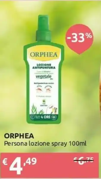 Ipersoap Orphea Persona Lozione Spray offerta