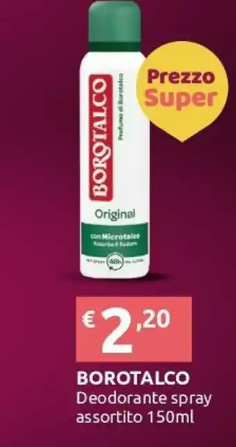 Ipersoap Borotalco Original Unisex Deodorante Spray 150 Ml offerta