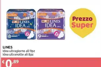 Ipersoap Lines Idea Ultragiorno Ali 9 Pz offerta