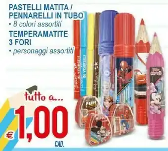 MD Discount Pastelli Matita/ Pennarelli In Tubo offerta
