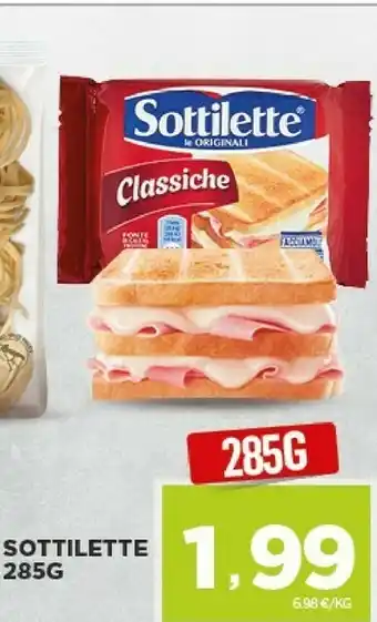 Despar Mondelez Sottilette Le Originali Classiche 285 G(ml) offerta