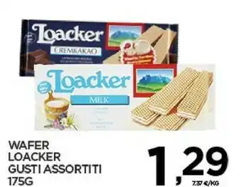 Despar Loacker Wafer Milk offerta