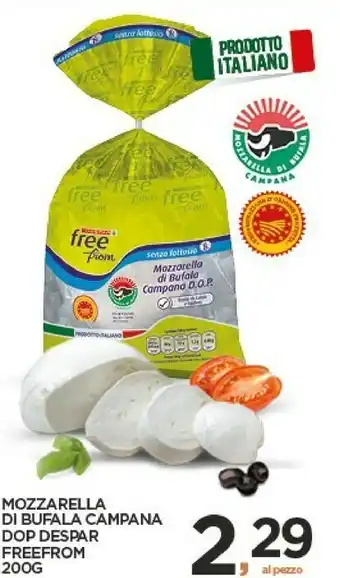 Despar Despar - Mozzarella Di Bufala Campana Premium 200 G(ml) offerta