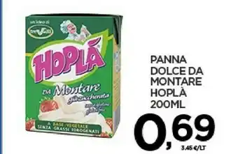 Despar Trevalli Hopla Dolce Da Montare 200 Ml offerta
