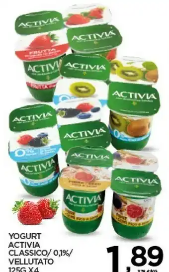 Despar Danone Activia Vellutato Frutti Di Bosco Con Probiotico 500 G(ml) offerta