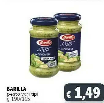 Deco Supermercati Barilla Pesto Alla Genovese 190 G offerta