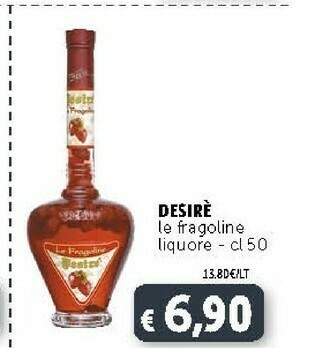 Deco Supermercati Desire Le Fragoline Liquore offerta