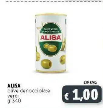 Deco Supermercati Alisa Olive Denocciolate Verdi offerta