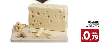Deco Supermercati Prèsident Emmental offerta