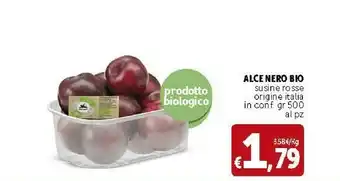 Deco Supermercati Alce Nero Susine Rosse Origine Italiana offerta
