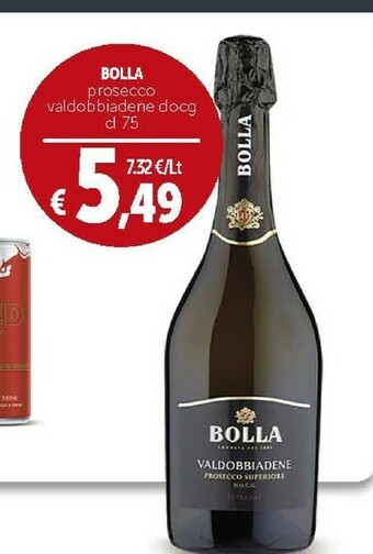 Deco Supermercati Bolla - Valdobbiadene Prosecco Superiore DOCG 750 G(ml) offerta