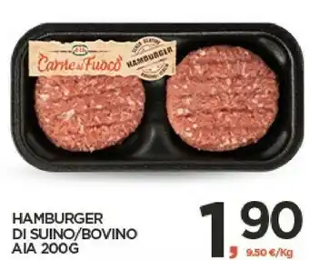 Interspar Aia Carne Al Fuoco Hamburger Di Suino & Bovino 200 G(ml) offerta