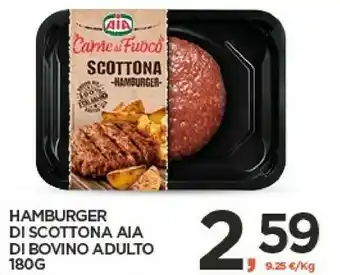 Interspar Aia Carne Al Fuoco Scottona Hamburger 180 G(ml) offerta