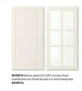 IKEA Bodbyn Bianco Sporco offerta