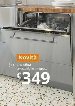 Novita Rengora Lavastoviglie Integrata