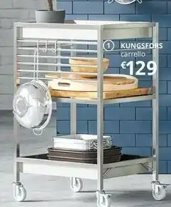 IKEA Kungsfors Carrello offerta