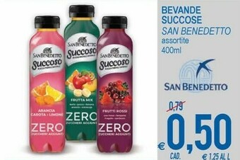 MD Discount San Benedetto Bevande Succose offerta